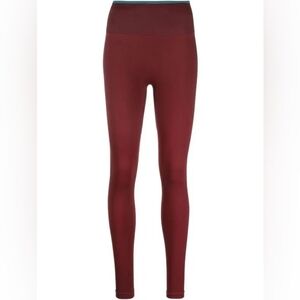 Outdoor Voices Red High-Waisted Leggings
